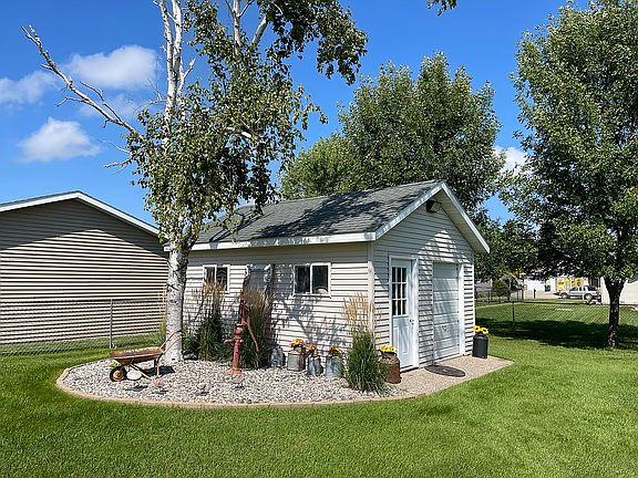 Large shed.