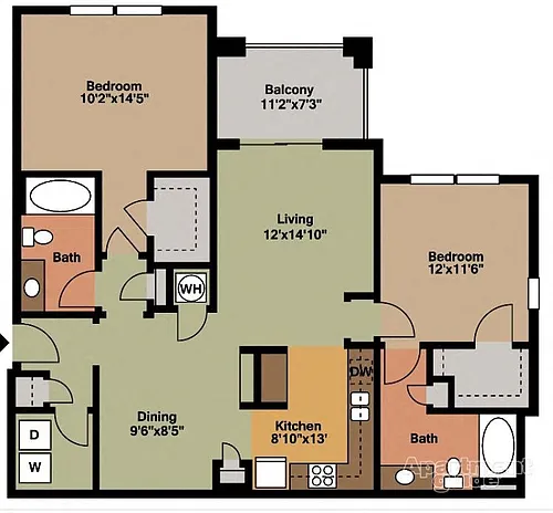 Floor plan The Stone - Classic