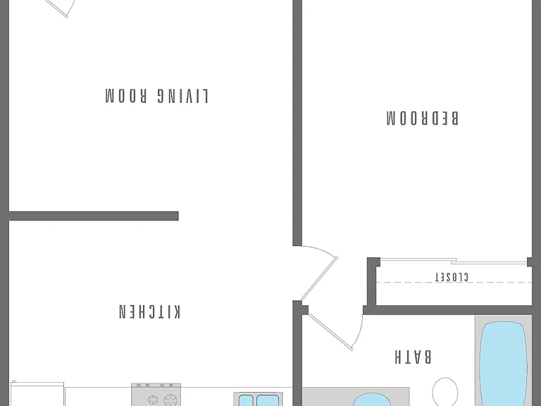 1 Bed 1 Bath 1 Bed 1 Bath