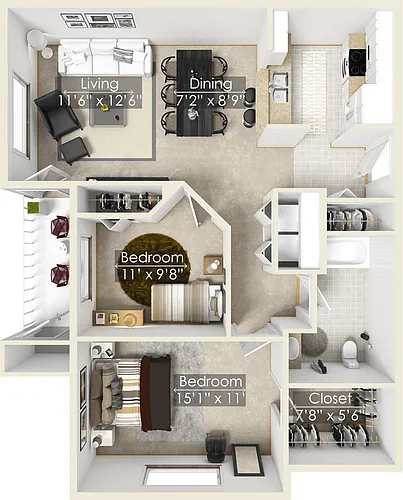 Floor plan BLACKBERRY