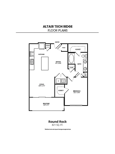 Floor plan Round Rock