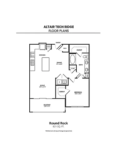 Floor plan Round Rock