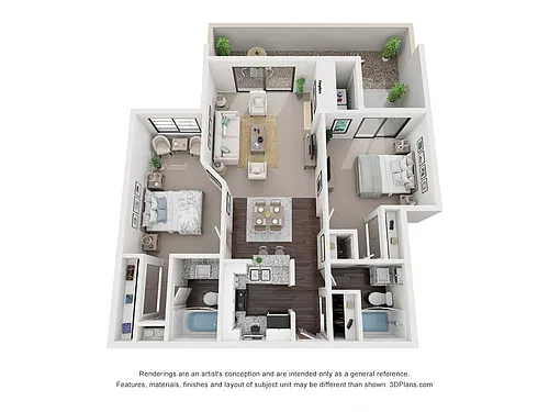 Floor plan Sunset