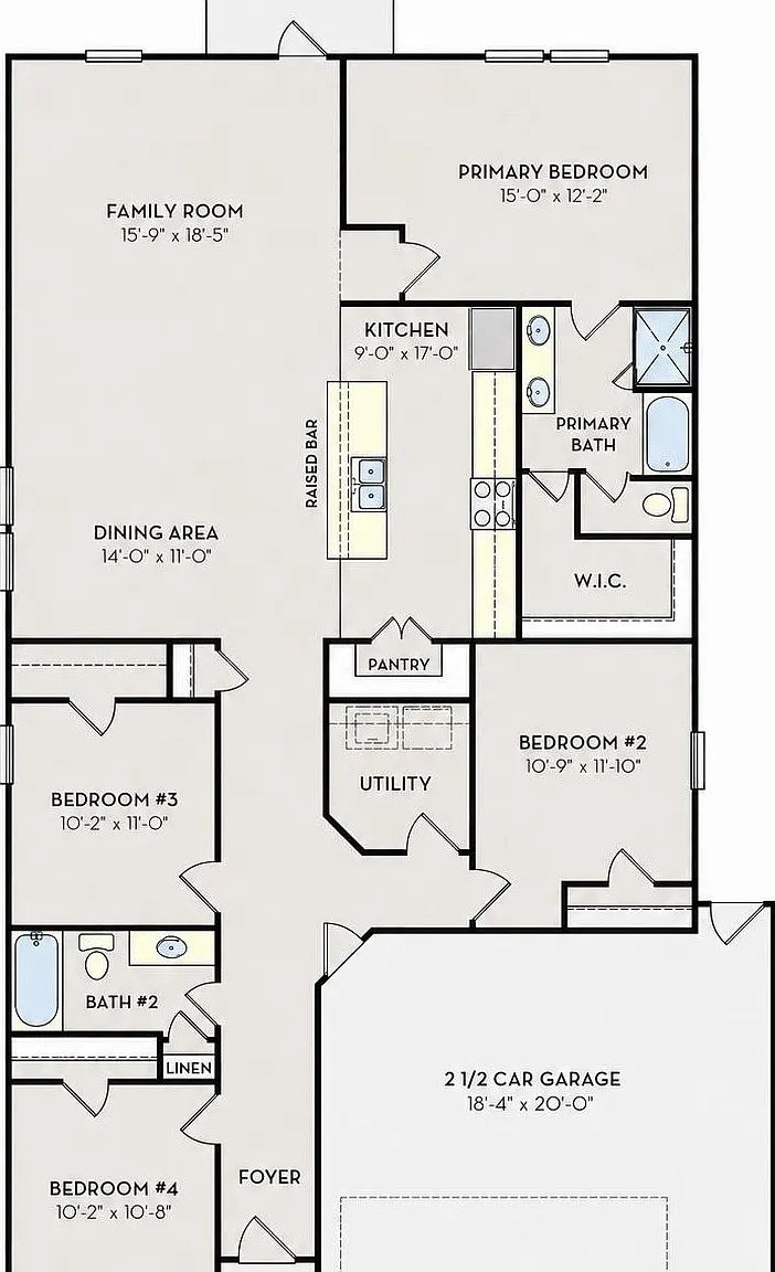4 bed, 2.0 bath, 1800 sqft, $2,295 — Photo 4