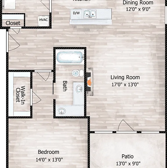 The Lang Floorplan Diagram