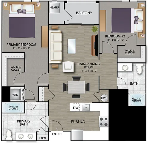 Floor plan B02