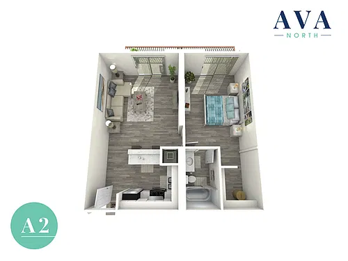 Floor plan Ava North - A2