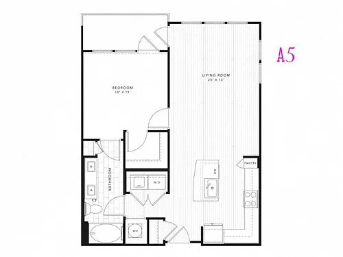 Floor plan A5