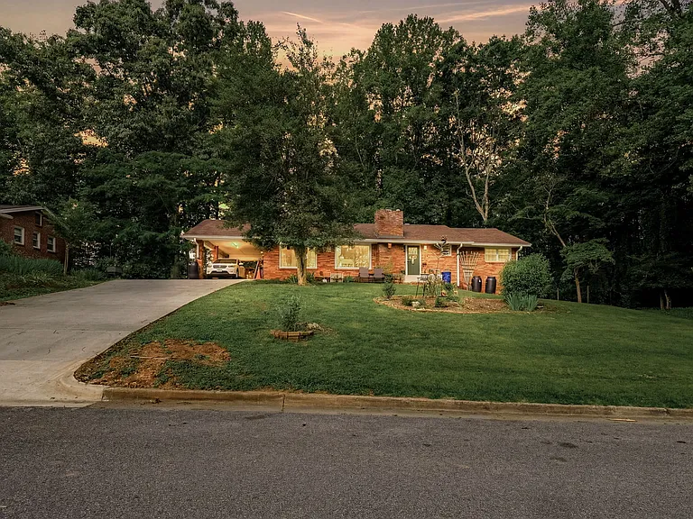 Front Yard and Extra Wide Driveway