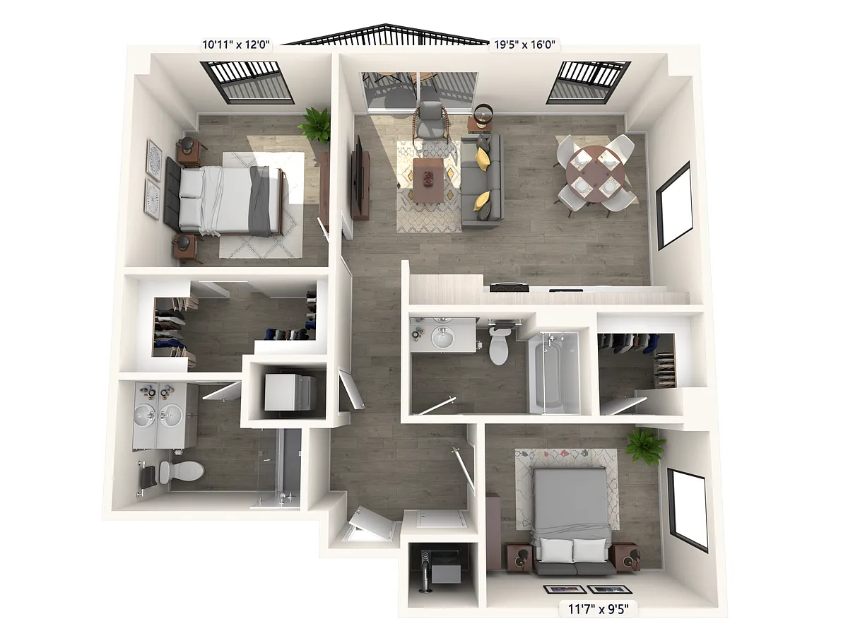 Floor plan The Crescent