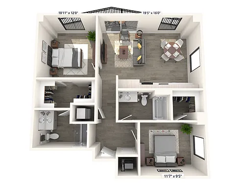 Floor plan The Crescent