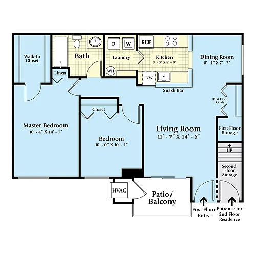 Floor plan The Elm