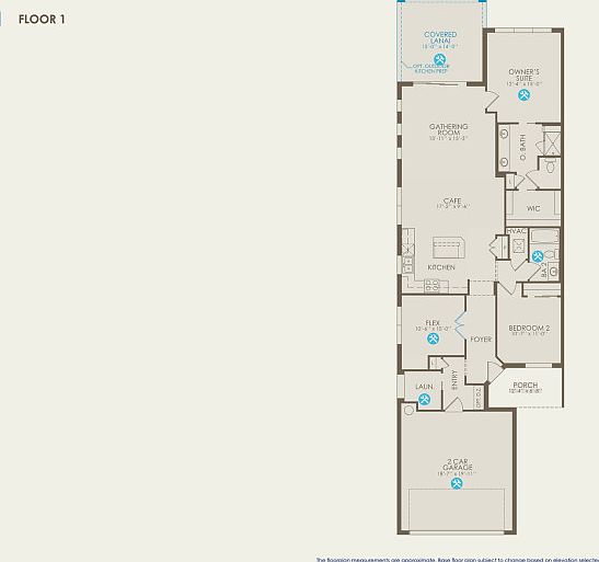 Ellenwood Floor Plan, Quick Move-in Home, Floor 1