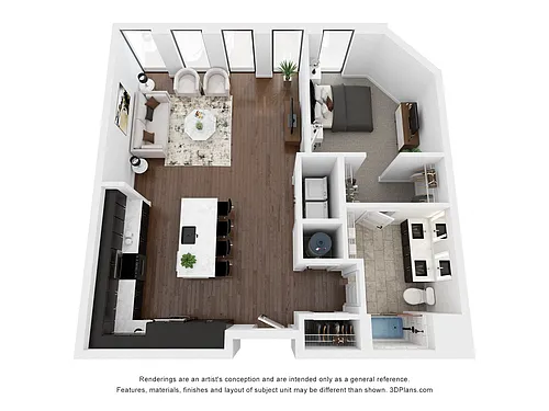 Floor plan A22