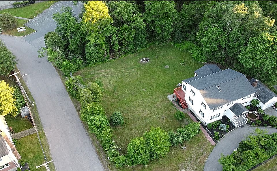 Backyard arial view