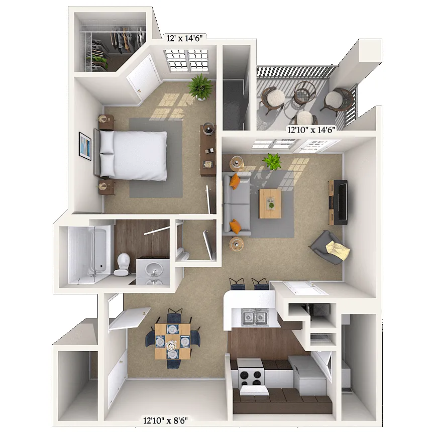 Floor plan A