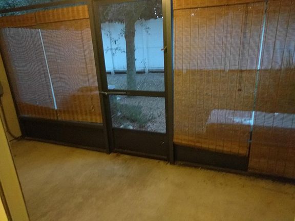 Screened in back porch