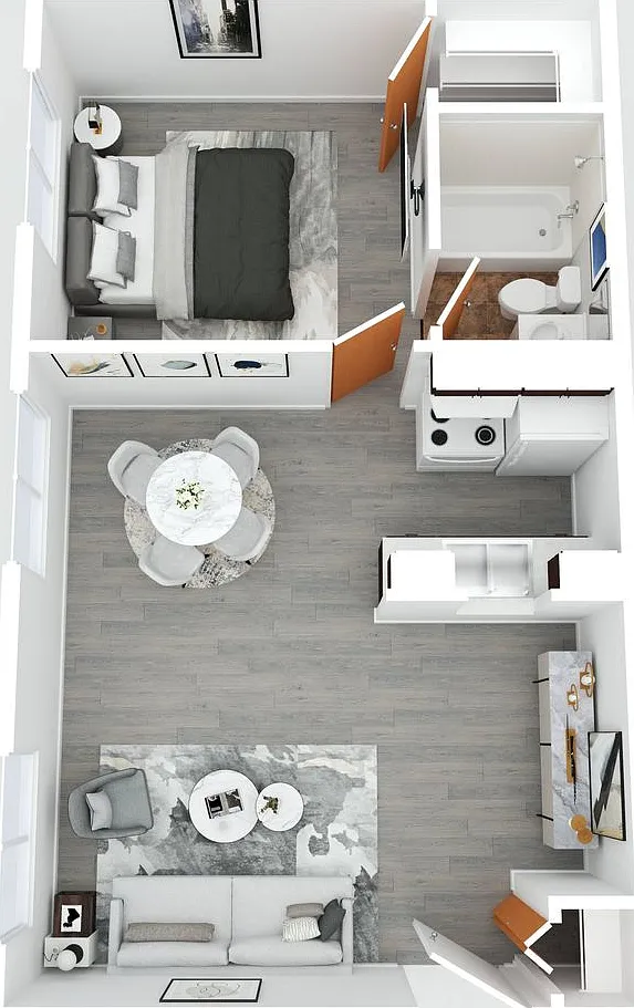 Recently Remodeled 1 Bed Near Elder High School — Photo 4