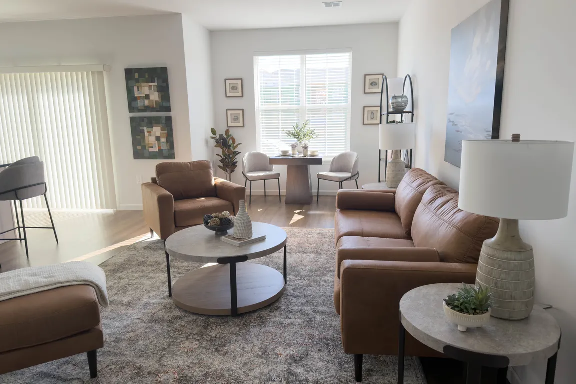 Open floor plans allow plenty of natural light into living spacious living areas.