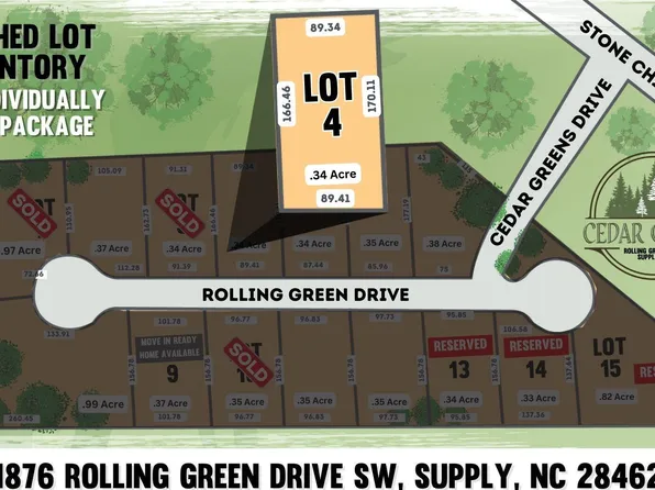 1876 Rolling Greens Drive SW, Supply, NC 28462