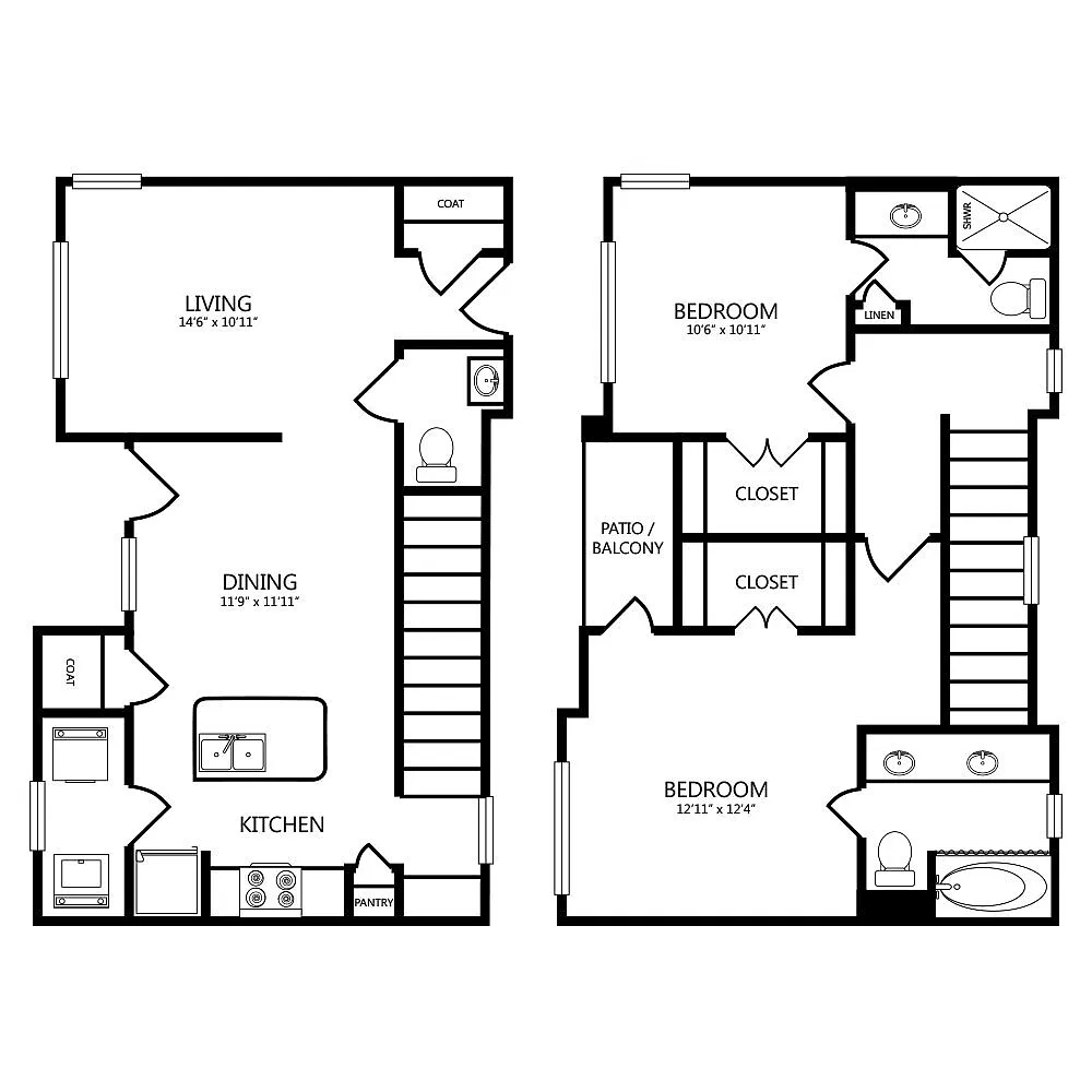 Floor plan B2