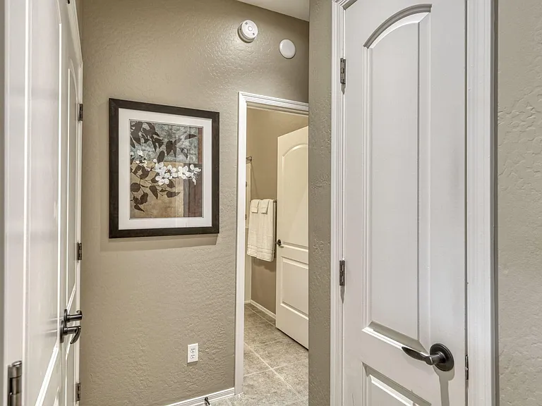 Hall to Second Bedroom and Bath