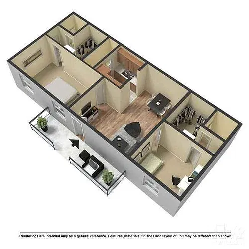 Floor plan B3
