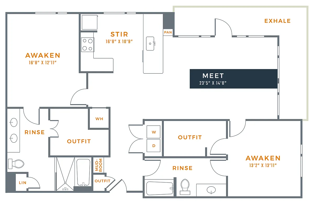 Floor plan B3A