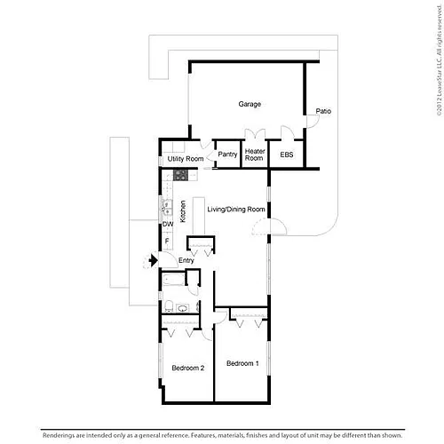 Floor plan The Petticoat E1-E4