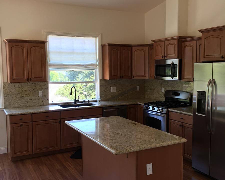 Kitchen with view