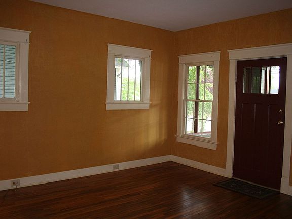 Living Room - High Windows make furniture Placement Easy! 