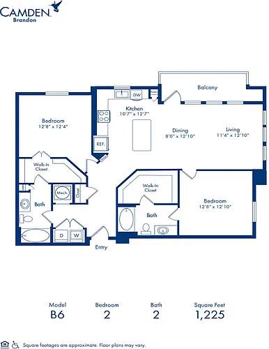 Floor plan B6