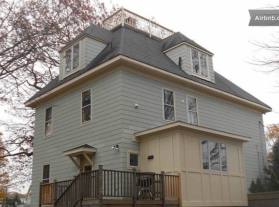 exterior from back yard