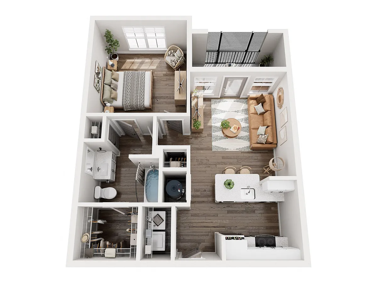 Floor plan A1