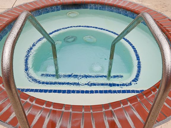 Relax in the Community Spa