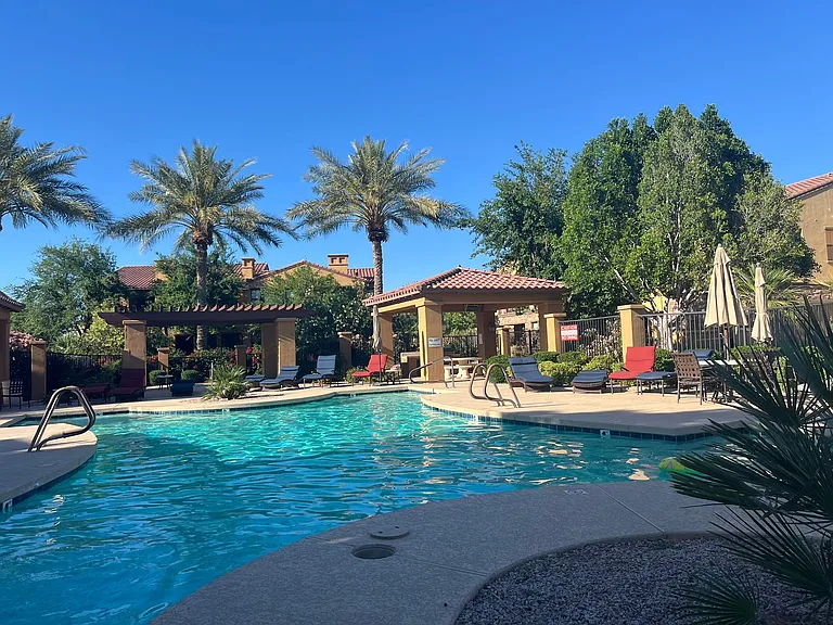 Resort Style Heated Swimming Pool