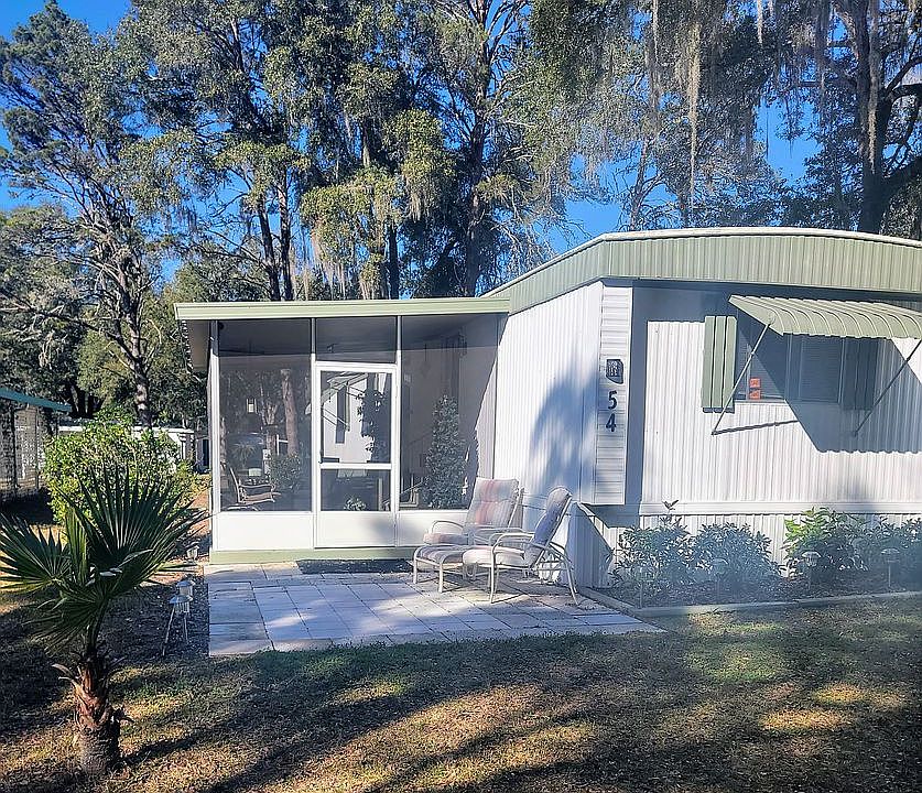 Large outdoor patio in front