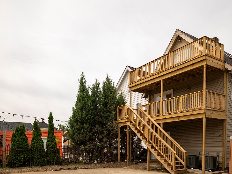 Unit 1 is on the first floor at the rear of the property. French doors off the living room area are on first floor on left.