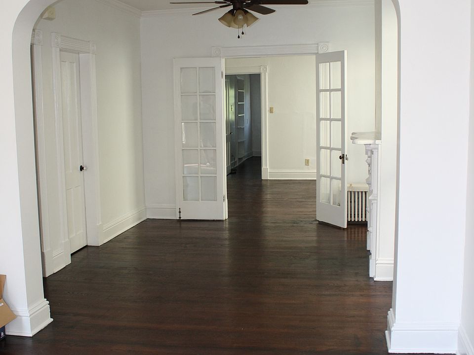 From front of apt