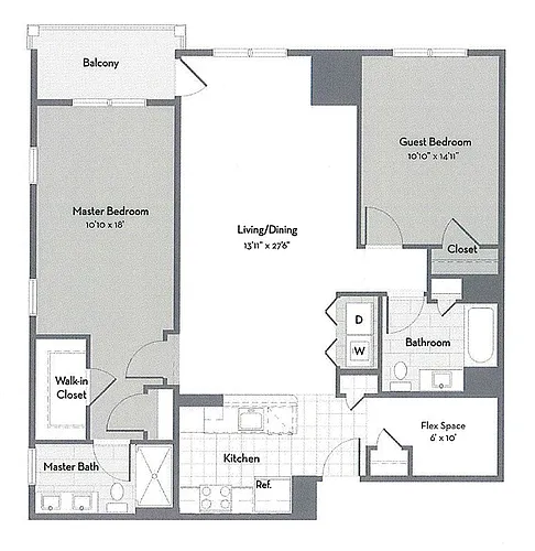 Floor plan B10