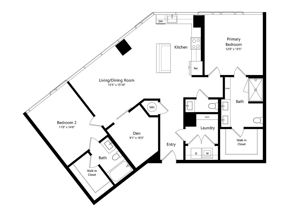 Floor plan D2