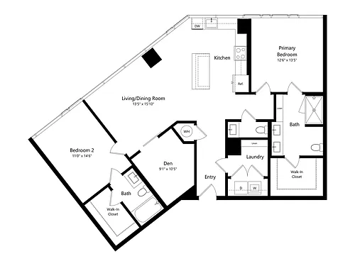 Floor plan D2