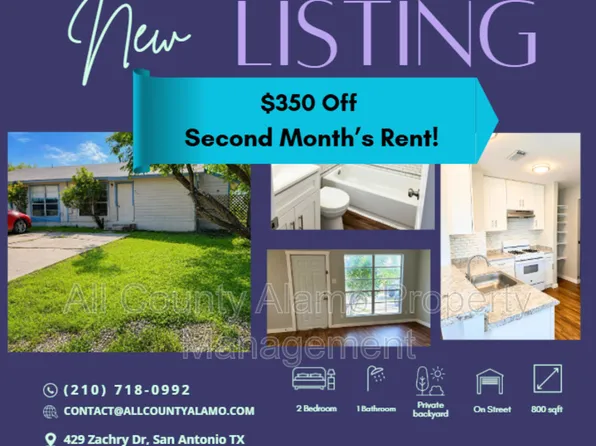 429 Zachry Dr, San Antonio, TX 78228