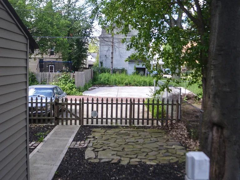 Off street parking in rear of property