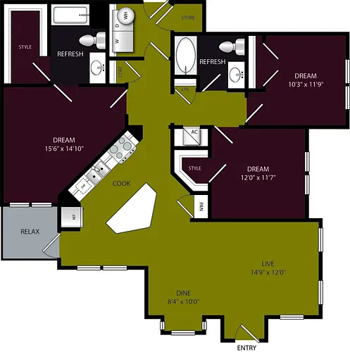 Floor plan C2A