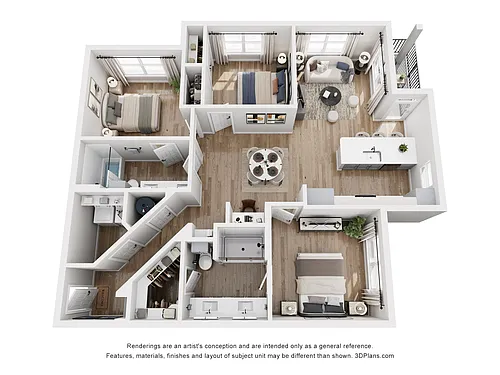 Floor plan C1