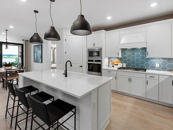 Open concept kitchen