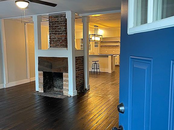 View from the front door