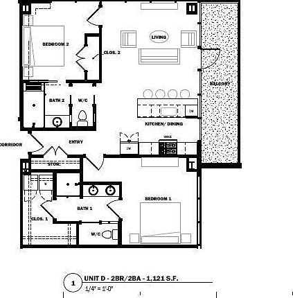 2nd image of 106 W Vine St #709