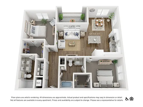 Floor plan B3A